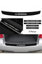 Exclusive New Compatible Accessory Auto Trunk and Door Sill for Honda Hr-V Exclusive New Sticker Set Carbon
