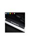 Accessory Auto Door Sill Sticker Carbon Compatible for Opel Grandland 4 Pieces