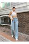 Y2K Side Pocket Front Side Pocket Detail Wide Leg Snow Chemical Resistant