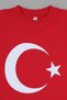 Unisex Kids T-Shirt 100% Cotton Ataturk Turkish Flag and Star Print - 4