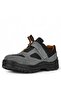 100% Genuine Leather Steel Toe Construction, Lace-Up, Garden Daily Use Shoes - 3
