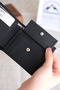 Genuine Leather Hidden Zipper Men's Wallet Card Holder - 5