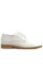 White Patent Leather Laced Oxford Children's Classic Shoes - 3