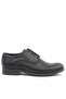 Black Matte Lace-Up Oxford Children's School Shoes - 3