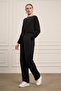 Women's Long Sleeve Underwear Black 31086 - 5