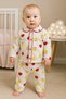 Coffee Moon Star Cloudy Cotton Unisex Baby Suit