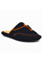 Women's Winter Stitched Buttoned Comfortable Non-Slip Furry House Slippers with Towel Inside (Narrow Fit) - 3