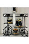 FFD Elegant Metal Food Serving Trolley – 1.3cm Metal Frame Trolley Kitchen 80x40x90cm - 6