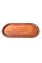 Dubois Wooden Presentation Plate, Serving Plate, Breakfast Plate (1St Class Quality Beech Wood) 34X16Cm - 2