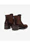 Women's Brown Genuine Leather Chelsea Boots 5K2Ub59302 - 4