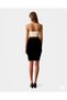 Black Scuba Creepy Midi Length (Knee Length) Pencil Skirt (Short-Term Launch Price) - 3