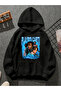 Playboi Carti V1 Printed Hooded Black Sweatshirt