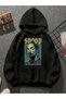 Snoop Dogg V2 Printed Hooded Black Sweatshirt