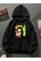 Jay Z V4 Printed Hooded Black Sweatshirt