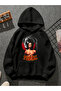 Tupac V17 Printed Hooded Black Sweatshirt