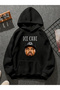 سويت شيرت أسود بقلنسوة مطبوعة من ice cube v10