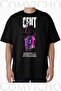 Unisex Cent V1 Design Printed Oversize T-Shirt