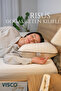 Pillow Ergonomic Pillow Risus Natural Linen Pillow with Cover 60X40X15 cm - 2