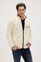 Galvin White Men's Full-Zip Fleece Sweatshirt - 3