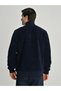S.K. 25/26 Tribün Rod Double-Sided Men's Plush Jacket Dark Blue - 3
