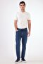 Blue Slim Fit Men's Denim Trousers - 3