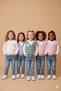New Season Flower Detailed Buttoned Knitwear Thessaloniki Knitted Baby Girl Children's Vest (0-8 Years) - 3