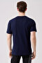 V-Neck 100 Cotton Combed Tshirt Is Gvenligi Galanthus Shirt Breathable Comfortable Stylish Design - 5