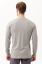 Men's V-Neck Long Sleeve T-Shirt 50 Cotton Gaura Shirt Cotton Breathable Relaxed Fit Casual - 4
