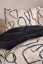 Double Double Sided Luxury Welsoft Elite Quilt Soft Fleece Quilt and Pillow Case Asian Gray - 6