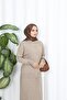 بدلة تنورة مطوي مع سترة - 4