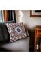 Jacquard Tapestry Panel Woven Green Mandala Decorative Throw Pillow / Pillowcase - 5