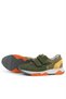 Genuine Leather Green Kids Velcro Sneakers Sports Shoes - 6