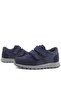 Genuine Leather Navy Blue Velcro Children's Sports Shoes - 8