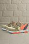 Genuine Leather Sand Color Kids Sneakers Sports Shoes