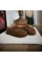 Women's Striped Slippers Thick Sole