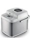 19-in-1 Automatic Bread Maker with Digital Timer, 19 Programs, and 15-Hour Delay – White/Silver