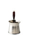 Telveli 5-Person Cast Iron Coffee Pot with Wooden Handle - Compatible with Induction Cookers 300 ml - 6