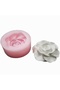6.5cm Rose Flower, Flower Silicone Mold K-960, Stone Powder Soap Gypsum Candle Mold - 2