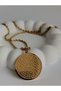 Esma Ül Hüsna Gold Chain Guaranteed Antiallergic Tarnish-Free Steel Necklace - 2
