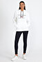 Women's Hooded Comfortable Fit Fleece Lined 3-Thread American Printed Sweatshirt Spr24Swk01 - 4