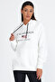 Women's Hooded Comfortable Fit Fleece Lined 3-Thread American Printed Sweatshirt Spr24Swk01 - 2