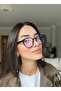 Round Black Unisex Women Men Blue Light Protection Glasses |   Optically Compatible