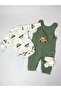 Baby Boy Jumpsuit with Car Embroidery - 2