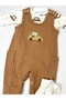Baby Boy Jumpsuit with Car Embroidery - 5