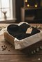 Timeless Black Women's Wool Scarf Beanie Socks Set - 2
