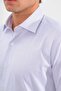 Slimfit Lila Pinstripe Men's Shirt Stretch Fabric with a Slim Fit Structure As042075-09 - 3