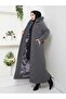 Women's Fullly Padded Waist with Lace-Up Nova Fabric Tesuture Coat
