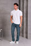 Men's Close-Fitting Slim Fit Cotton Soft Texture Breathable Fabric No Curling Collar White Polo Collar T-Shirt - 4