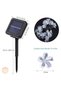 Solar Powered 30 Led Floral Strip Led Rgb Light Colorful - 3