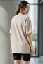 Cute Cat Printed Oversize Basic O-Neck Unisex T-Shirt - 3